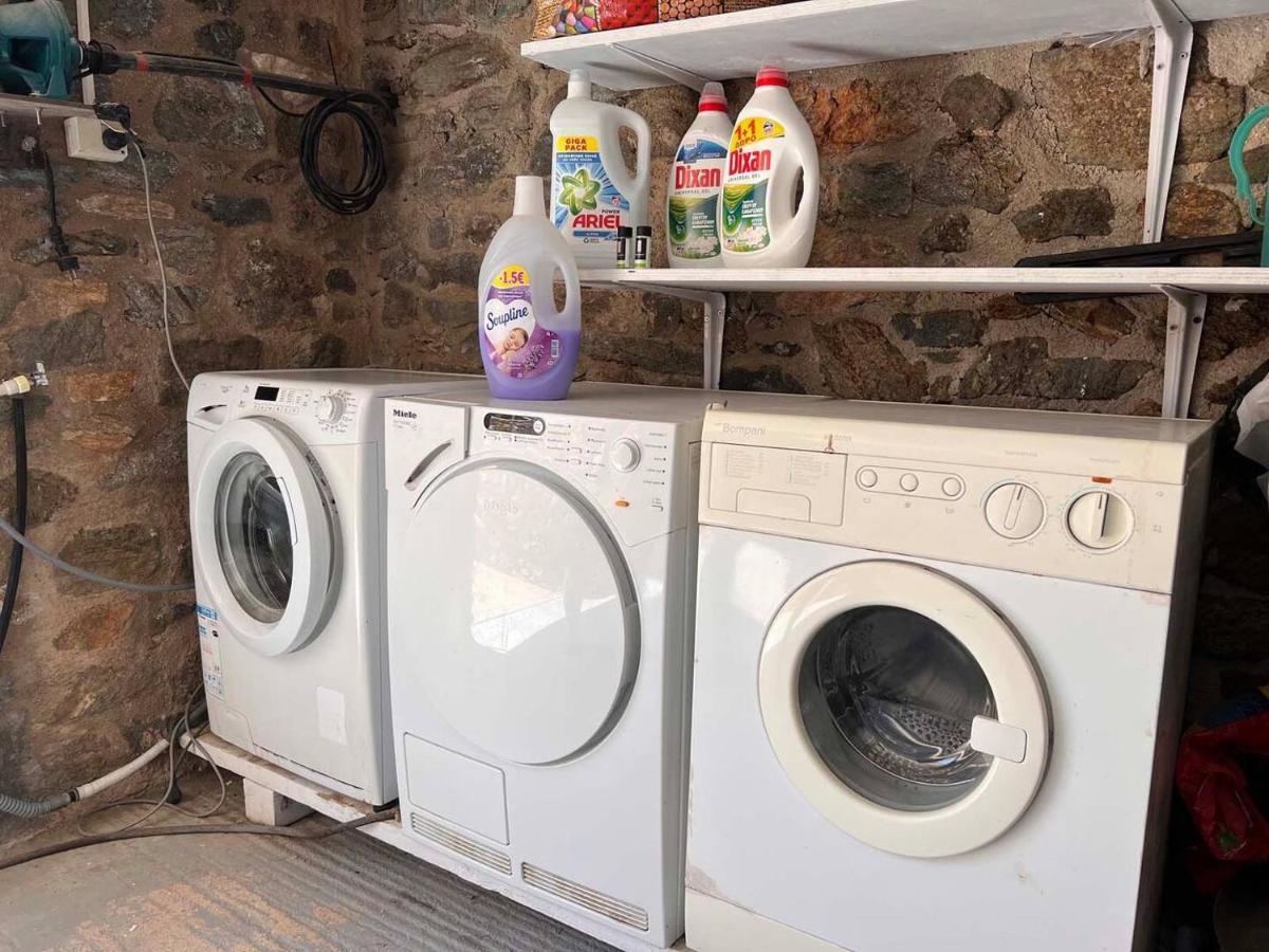 Πέτρινο Εξοχικό Σπίτι Στη Σύρο Agros  Екстер'єр фото