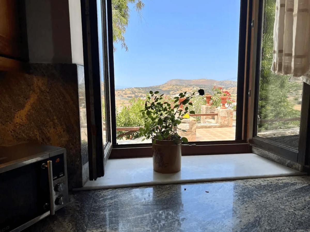 Πέτρινο Εξοχικό Σπίτι Στη Σύρο Agros  Екстер'єр фото