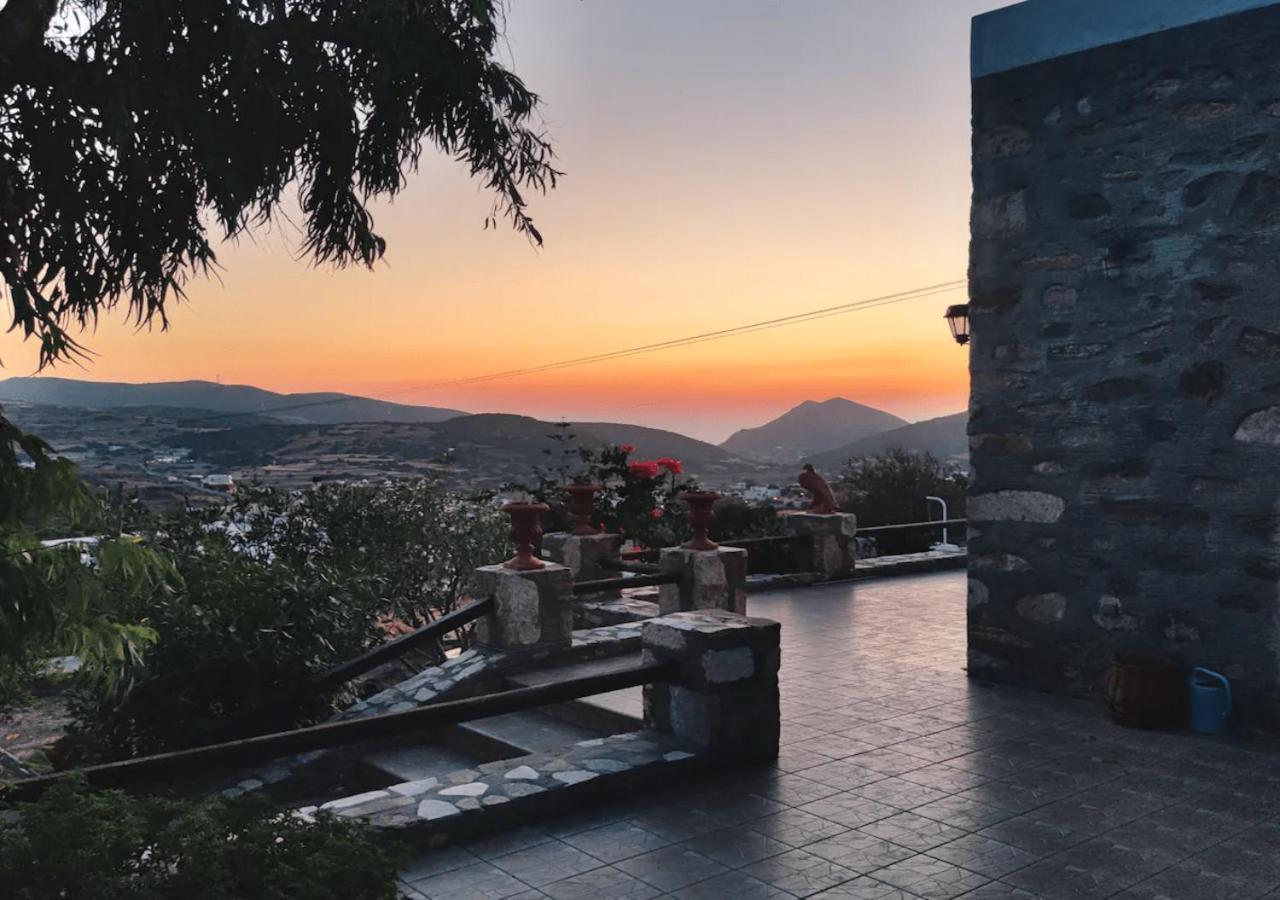 Πέτρινο Εξοχικό Σπίτι Στη Σύρο Agros  Екстер'єр фото